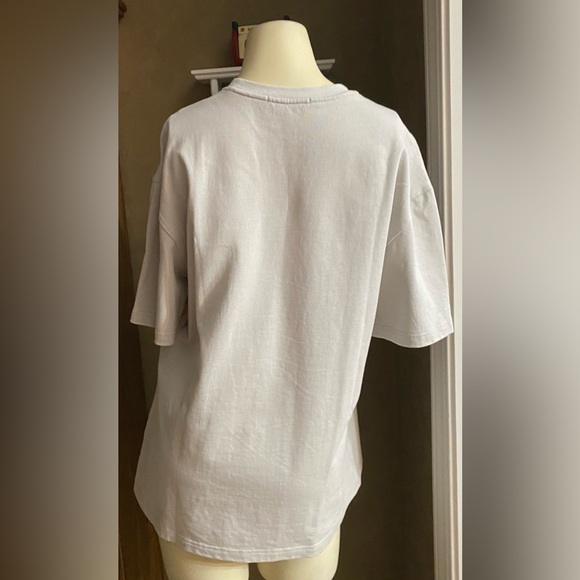 Vintage Seriase t shirt “Wonderland” embroidered sequins Women’s size Large - Picture 3 of 16